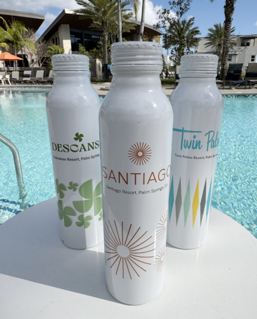 watter bottles palm springs